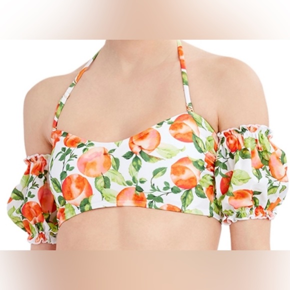 BCBG PARIS Medium Peach Poof Sleeve
Bikini Top NWT - Picture 2 of 10